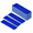 Blue/White-8"x2", variant on 8"x2" Blank Name Plates 20 Pack Custom Engraved Plate Rectangle Engraving Blanks For Personalized Nameplates Office Desk Diyting Supplies Black