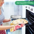 thumbnail image 2 of Yayeee Pot Holders Kitchen Heat Resistant with Pocket 7"x9.8" Cotton Oven Cooking Hot Pads, Pink Grapefruit Slices, 2 of 7