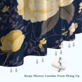 thumbnail image 6 of Pioneer Flower Floral Print Pattern Shower Curtain 36"x72" ,Bathroom Decorative Shower Curtains Set with 12 Hooks,Modern Waterproof Washable Shower Curtain, 6 of 6