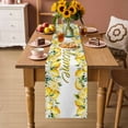 thumbnail image 3 of Table Runner - 120 Inch Long, Yellow Lemons Kitchen Dining Table Runner Dresser Scarves, Summer Fruits Leaves Pastoral Botanical Farmhouse Decor for Coffee Tables Wedding Party Banquet, 3 of 8