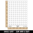 thumbnail image 2 of French Bulldog Dog Outline 200+ Round Stickers - White - Matte Finish - 0.50" Size, 2 of 3