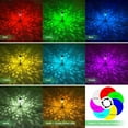 thumbnail image 3 of JSOT 6 Pack Solar Pathway Lights Outdoor, 2 Lighting Modes Solar Landscape Lights, Colored Changing Christmas LED Lights Yard Patio Walkway Lawn Garden, 3 of 6