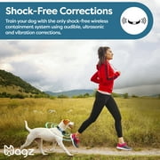 Wagz® Freedom Smart Dog Collar™, the Shock-Free Wireless Fence & Wellness System, Virtual Geofences, GPS Location & Activity/Health Tracking