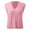 Red, variant on Splozh Women Sweater Fall Women Casual Print Sleeveless V Neck Ribbed Knit Split Pullover Sweater Vest Blouse Yellow,L
