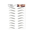 thumbnail image 2 of Pegueras Tatuaje Ecológico Cejas Maquillaje Ceja Auténtico 1 Hoja 6d Transferencias Pegatinas Impermeables para Mujeres Niñas, 2 of 7