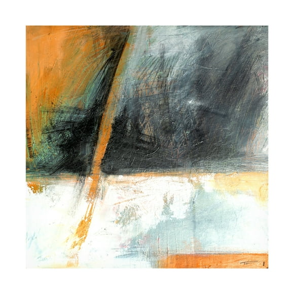 Canvas Wall Art - Tim Nyberg 'Sunset Pond' Wall Art for Living Room, Bedroom, or Office Décor by Trademark Fine Art - 14 x 14 Inches