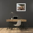thumbnail image 3 of van Rooijen, Carel 23x20 White Modern Wood Framed Museum Art Print Titled - Terrace I, 3 of 4