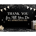 thumbnail image 4 of Decorative Design Thank You Banner Thank You Celebration Balloon Decor Star Pattern for Appreciation Ceremony Employee Recognition Gratitude Event, 4 of 7