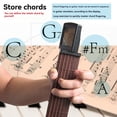thumbnail image 2 of -80 Pocket Guitar Chord Practice Tool, Guitar Neck for Beginner Trainer with Rotating Chord Table Screen, 2 of 6