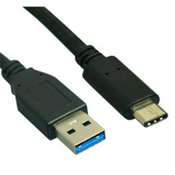 CableWholesale 10U3-32003 USB 3.0 A Male to Type C Male Cable - 10gb - 3ft