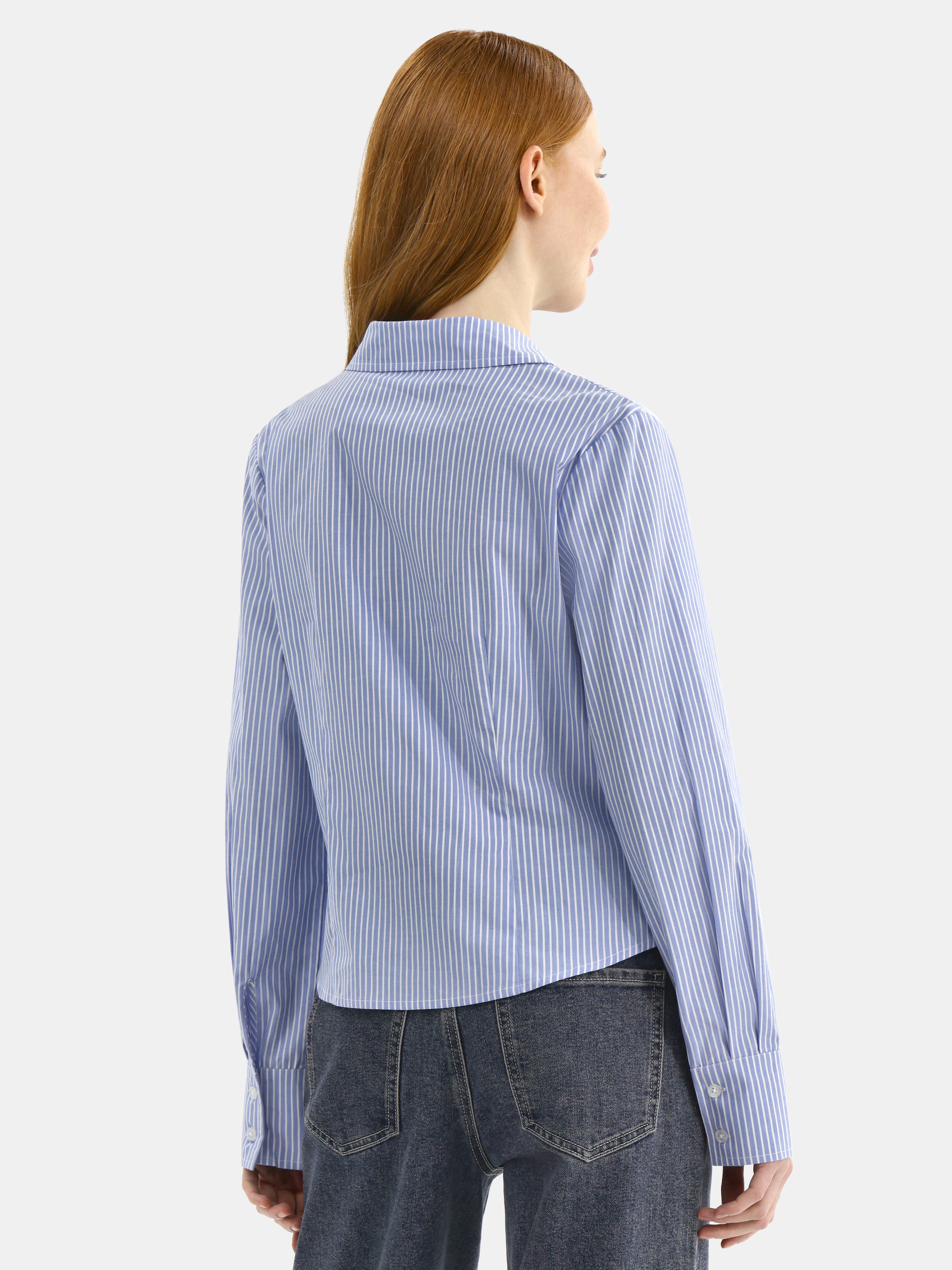No Boundaries Button Front Woven Top, Women's