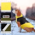 thumbnail image 5 of Winter Warm Reflective Dog Vest Jacket  Waterproof Zipper Coat for Large Dogs Padded Clothes Dog Outdoor Solid Color Vest Winter Coat for Dogs, 5 of 9