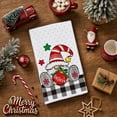 thumbnail image 4 of Sm:)e Gnome Truck Beliebe Christmas Kitchen Dish Towels Set of 2 18x26 Inch, 4 of 7