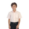 thumbnail image 2 of Gioberti Boy's Short Sleeve Solid Dress Shirt, 2 of 5