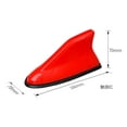 thumbnail image 3 of Shark Fin Antenna Cover for Kia K3 2013-2018 – ABS Roof Decor Replacement – Weatherproof & Sporty Car Styling,H, 3 of 3