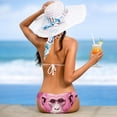 thumbnail image 5 of Pink Monkey Gorilla Detachable Sponge Adjustable Strap Bikini Set Two-Pack Swim Suit Beachwear Pool Swimwear, 5 of 6