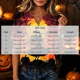 thumbnail image 4 of Stamzod Halloween Shirts for Women V Neck Henley Button Up Dressy Tops Short Sleeve Graphic Tee Casual Work Blouse Loose Fit, 4 of 9