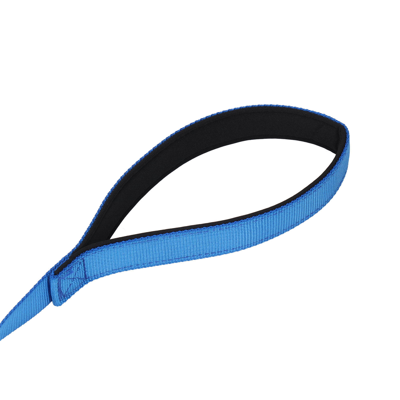 Riousery 3 Way Dog Leash, Adjustable Thickened Nylon Dog Coupler Leash with Padded Handle for Walking and Training, Blue, 56.7 - 66.9 inches / 144 - 170 cm