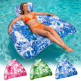 thumbnail image 1 of Set de 3 flotadores inflables XL Ornnut para piscina, sillas inflables 124 x 104 cm, 1 of 8