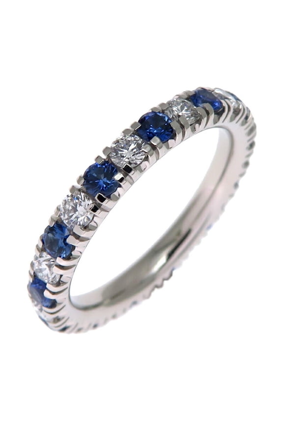 Pre-Owned Cartier #47 Ethancel Ladies Ring B4232100 Pt950 Platinum Size 7 (Good)