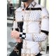 thumbnail image 1 of Camisa de solapa con botones, traje informal de moda, serie de camisetas para hombre, camisa de manga larga con estampado de cadena en HD para baile de graduación para hombre, 1 of 6