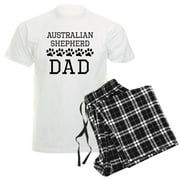 CafePress - Australian Shepherd Dad Pajamas - Men's Light Loose Fit Cotton Pajama Set