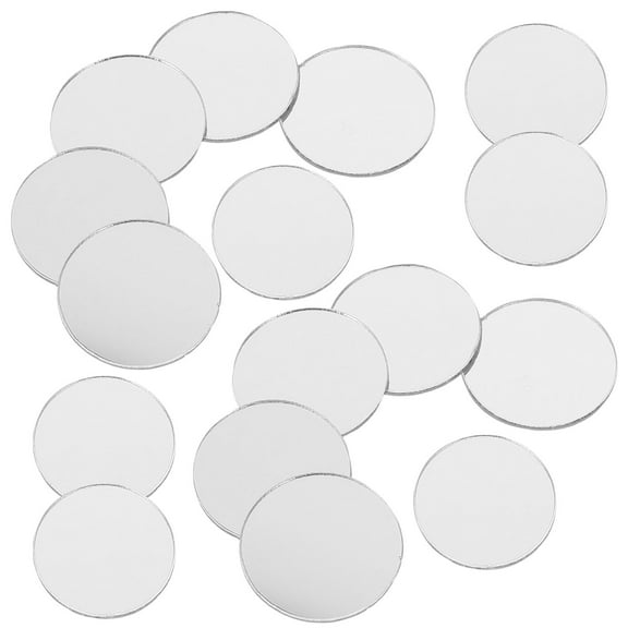 200 Pcs Mosaic Wall Stickers Circle Mirror Bedroom Art Small Mirrors for Crafts Unique Decal Decals