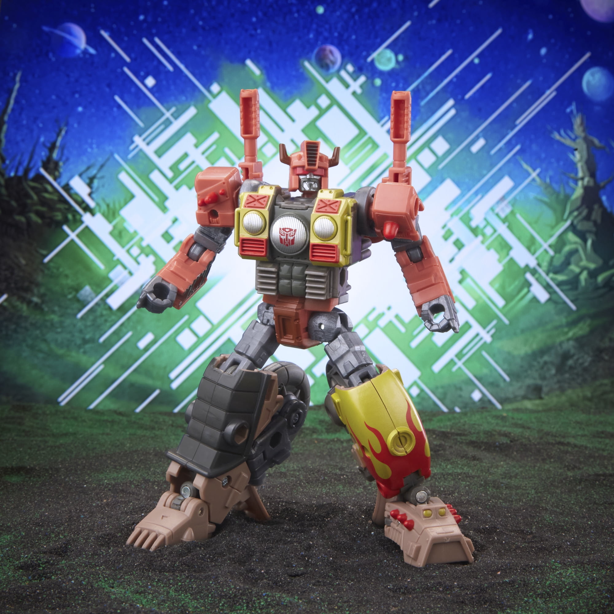 Transformers Legacy Evolution Crashbar Child Action Figure, 5.5 in Plastic, 0.4 lb