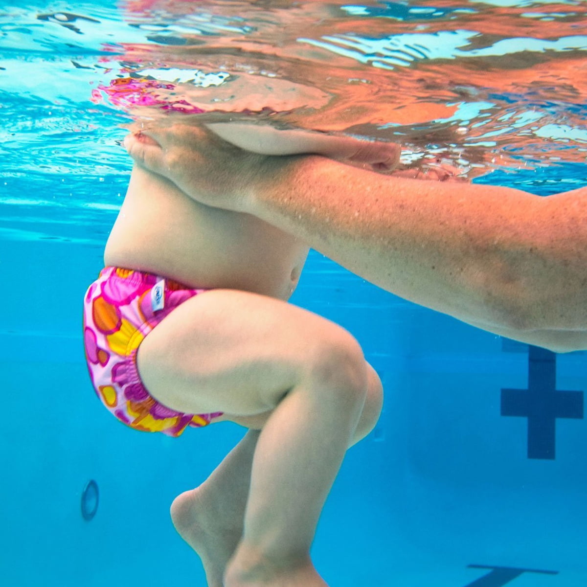 FINIS Reusable Swim Diaper - Pink Bubble