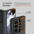 thumbnail image 2 of Compatible Ultra Slim Case for Samsung Galaxy Z Fold 5 Case with Slide Camera Cover Protection & Screen Protector,Shockproof Protective Bumper Light Case for Galaxy Z Fold 5 Phone Case Men Black, 2 of 7