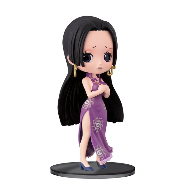 One Piece 5 5 Boa Hancock A Figure Q Posket Series Q Posket Series Figures Have Cute Big Manga Eyes One Piece Collectable Figure Comes With A Figure Stand By Banpresto Walmart Com