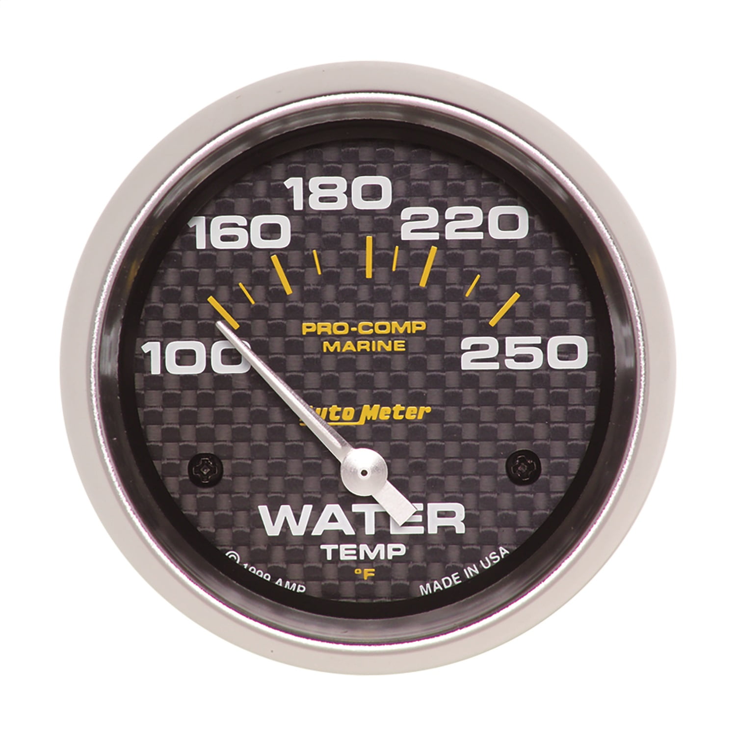 AutoMeter 20076340 Marine Electric Water Temperature Gauge Walmart