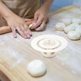 thumbnail image 4 of Máquina para hacer baozi de mayor tamaño, forma de baozi, empanadillas con cortador de piel, 7 pulgadas, utensilios de cocina para pasta y sellos, máquina manual para hacer pasta para bollos,, 4 of 8