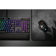 Corsair DARK CORE RGB PRO SE Wireless FPS/MOBA Gaming Mouse with SLIPSTREAM Technology, Black, Backlit RGB LED, 18000 DPI, Optical, Qi wireless charging certified