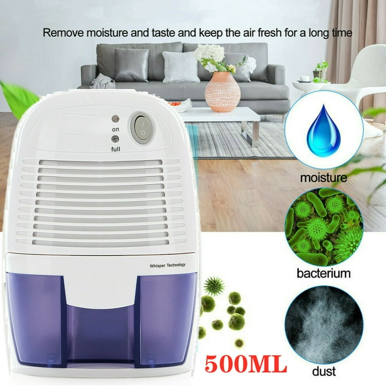 Dayplus Air Dehumidifier Moisture Electric Ultra Quiet Auto-off Compact  Semiconductor 
