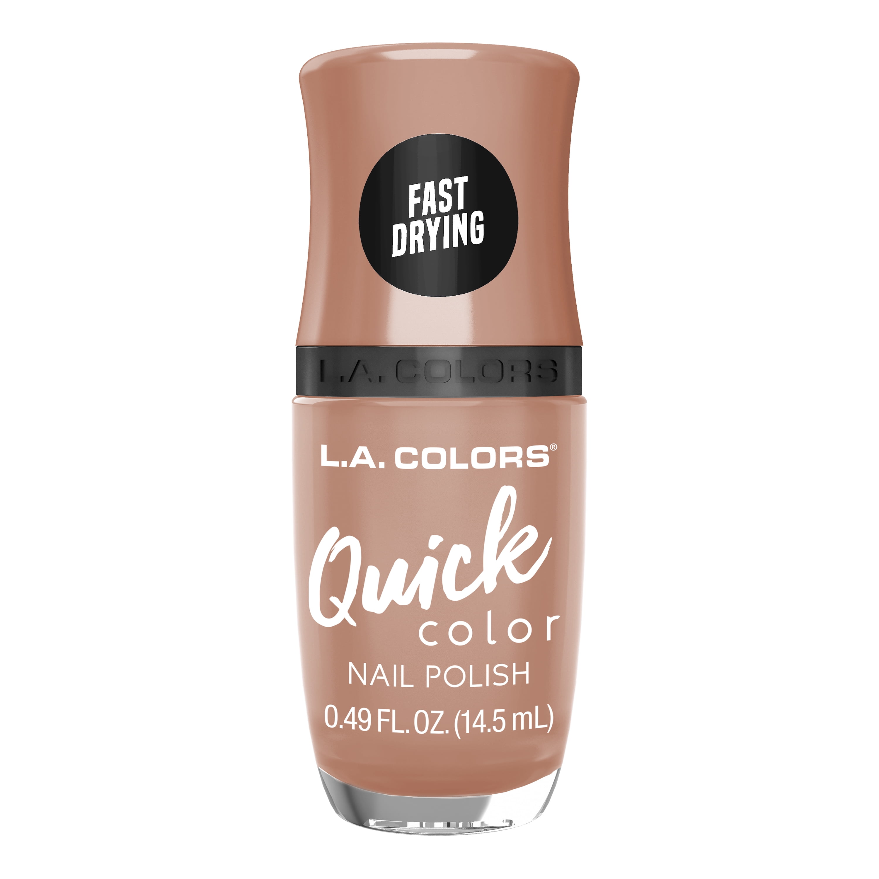 L.A. Colors Quick Color Nail Polish, Darling, 0.49 fl oz