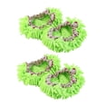 thumbnail image 1 of 2 pares de pantufl trapeador, calcetines de trapeador, limpieza reutilizable, pulido, polvo, suciedad, limpiador de cabello, cubierta Colco Zapatillas de trapeador, 1 of 8