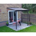 thumbnail image 6 of Palram - Canopia Sierra 7.5' x 7.5' Patio Cover - Gray/Clear, 6 of 10