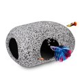 thumbnail image 5 of Rocas escondidas para acuario para peces pequeños, camarones para criar, jugar y descansar, adornos de cerámica para pecera seguros y no tóxicos, 5 of 5