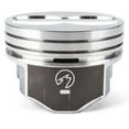 thumbnail image 3 of Speed Pro H345DCP 40 Small Block 350 Chevy SBC Flat Top Pistons Coated skirt Pistons. +040" over size or 4.040" Bore diameter., 3 of 4