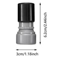 thumbnail image 2 of Outdor 5ml Cat Pattern Stamp Counts Round Self Inking Stamp Stamp For Journals Scrapbook Cards & Teacher Black Cats Decorative, 2 of 5