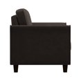 thumbnail image 3 of LifeStyle Solutions Chaise New Haven en Microfibre Café, 3 of 10