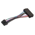 thumbnail image 2 of 6 ''ATX 24-Pin A 12 Pines Convertidor de Alimentación 18AWG Negro Manguito Cord para Q87H3-AM Q87 shamjiam Cable de fuente de alimentación del ordenador, 2 of 8
