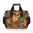 thumbnail image 7 of FORMRS Insulated Cooler Bag 24 Cans Capacity Soft Leakproof Lunch Box with Side Pockets, Colorful Autumn Leaves, 7 of 7