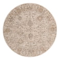 thumbnail image 5 of Unique Loom Portland Collection Area Rug - Central (7' 10" Round Ivory/Gray), 5 of 9