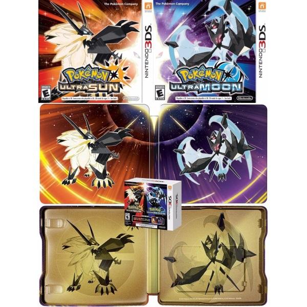 Pokemon Ultra Sun and Ultra Moon Steelbook Dual Pack Edition [Nintendo 3DS]  Walmart Canada