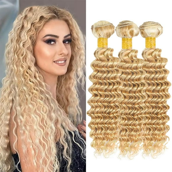 Hair Bundles Dokksiiia P27/613 Highlight Honey Blonde 8A