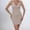 Khaki, variant on Generic Strapless Slip Shapewear Slip Dress for Women Seamless Under Dress Shapewear Women's Full slips Tummy Control