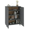 thumbnail image 3 of vidaXL Shoe Cabinet 4-Tier Shoe Organizer Storage with Drawer Hall Cabinet, 3 of 31
