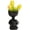 Black-B, variant on Humanoid Ceramic Flower Pot Succulent Cactus Bonsai Planter Pots Container, Ceramic Crafts Vase Home Office Decoration Desk Window Sill Decor (Not Include Plants)